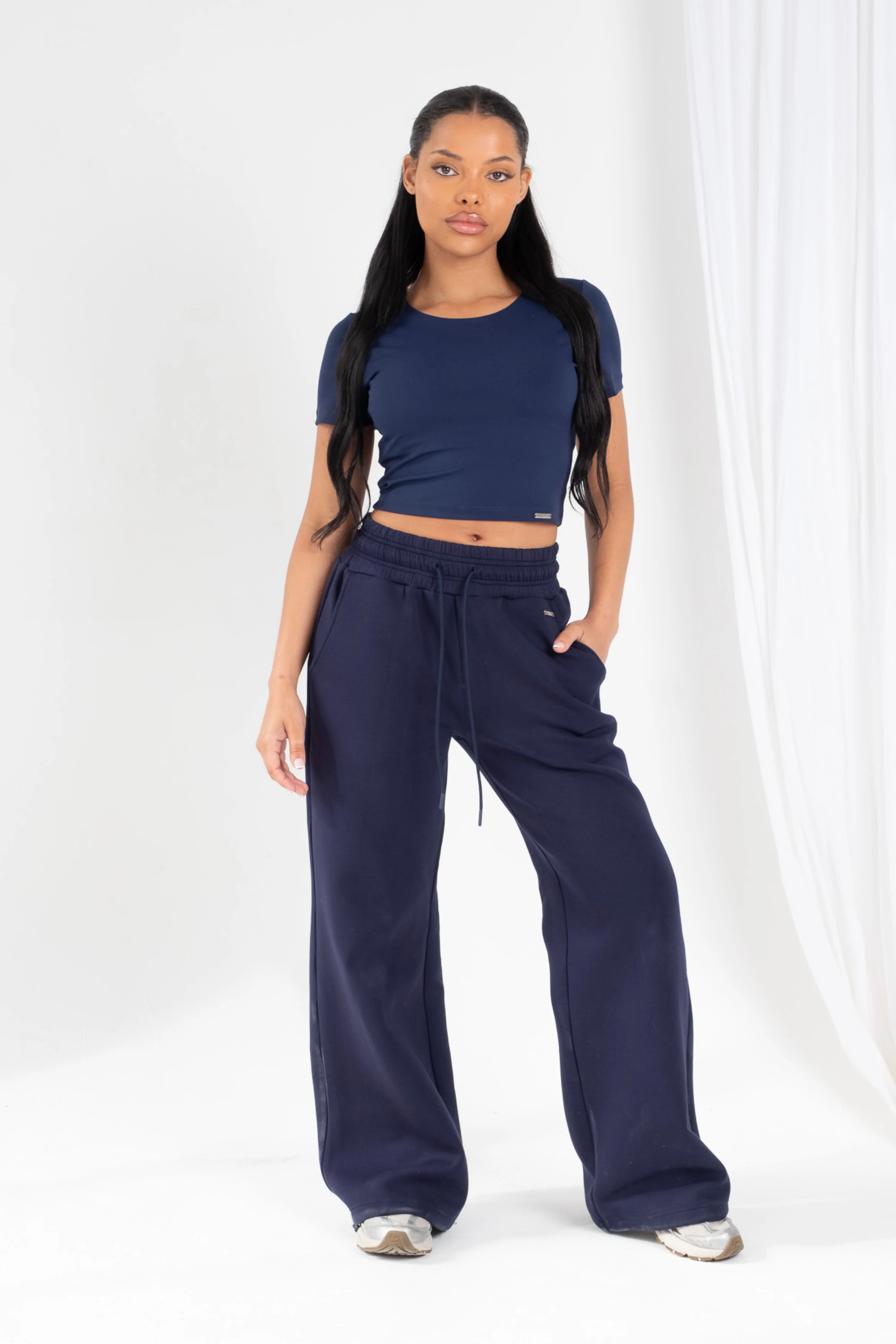 Adjustable Oversized Joggers Sapphire - Image 11