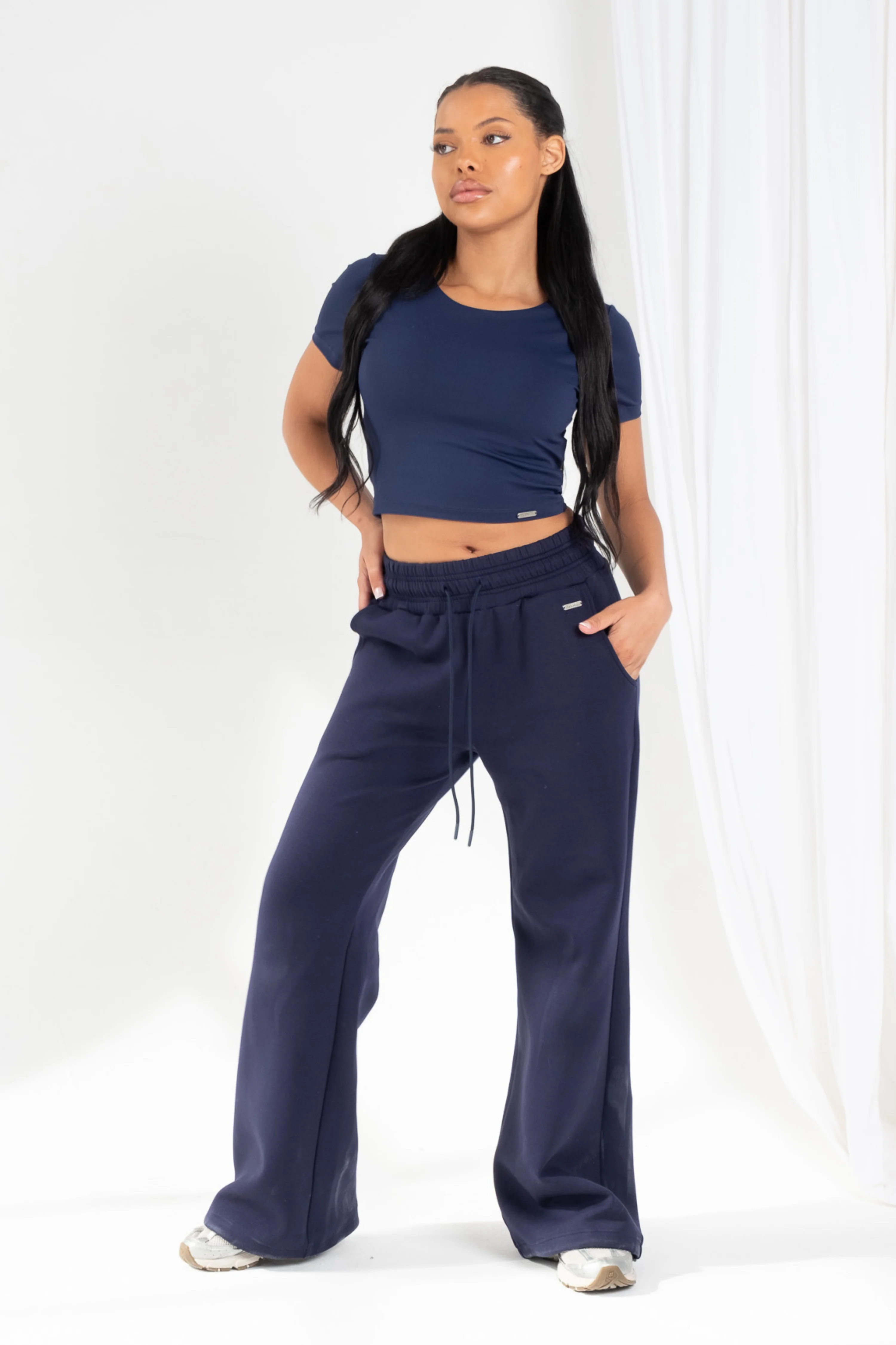 Adjustable Oversized Joggers Sapphire - Image 9