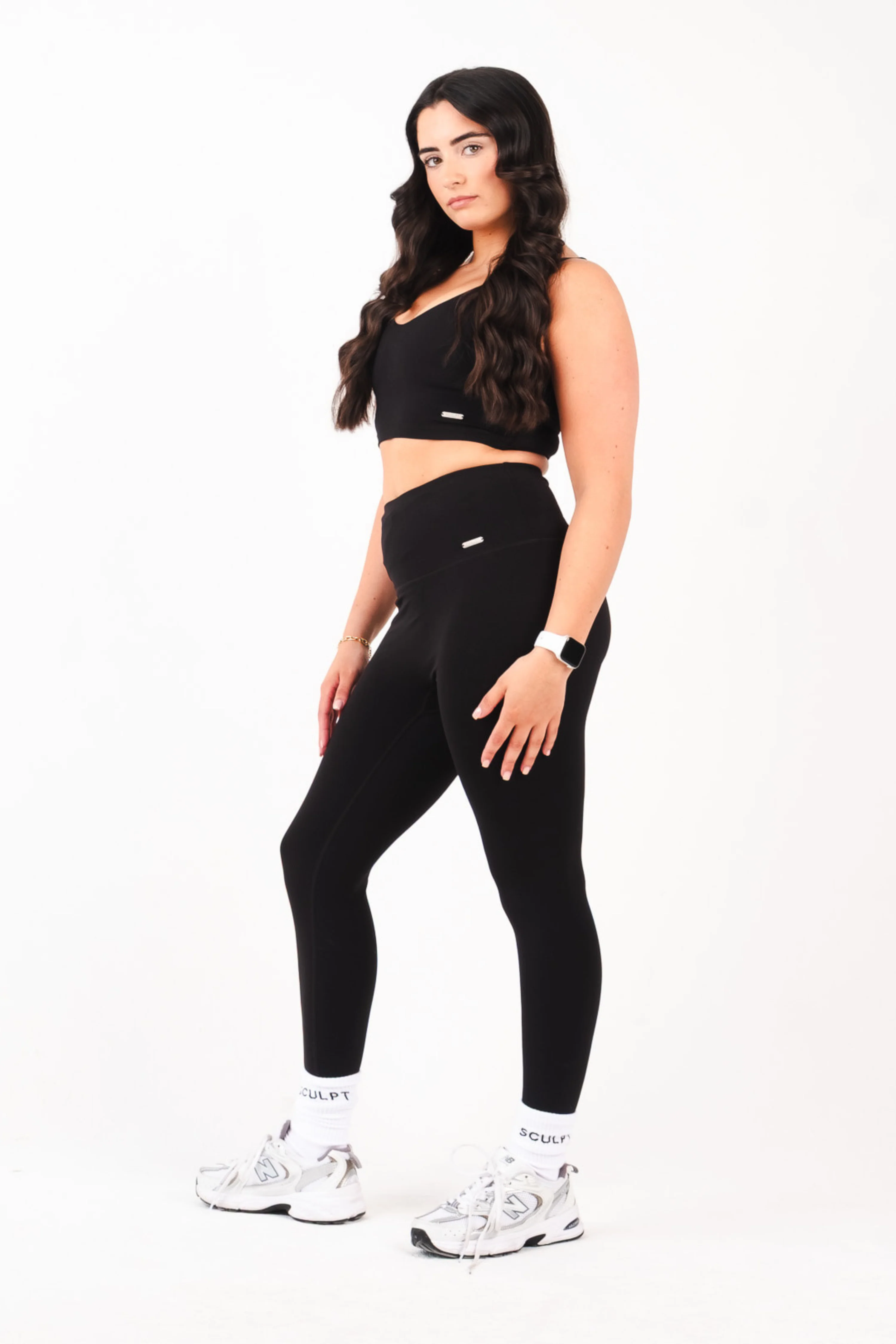 Cami Style Sports Bra Black - Image 8