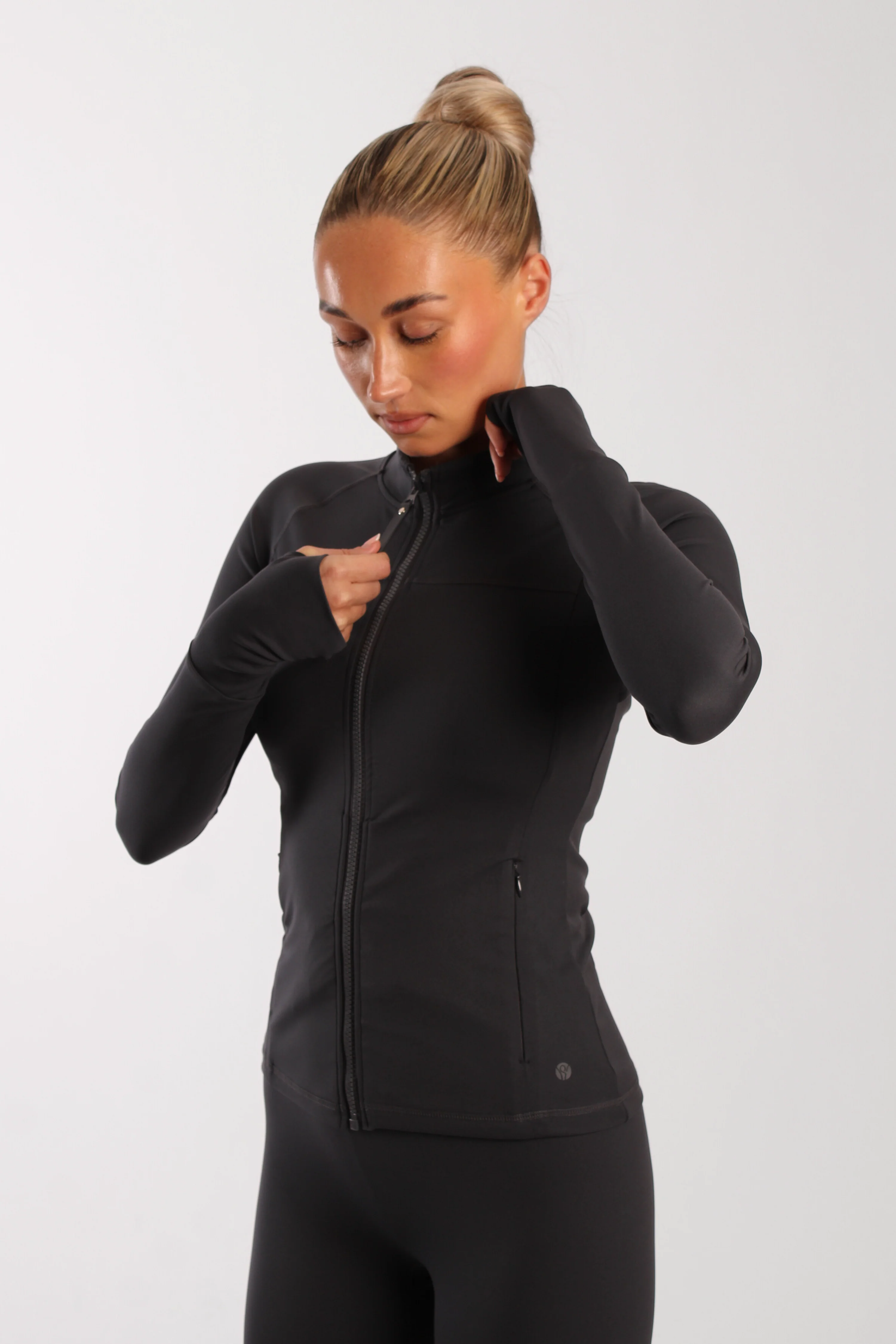 Reform Fitted Zip Through Jacket Shadow - Image 3