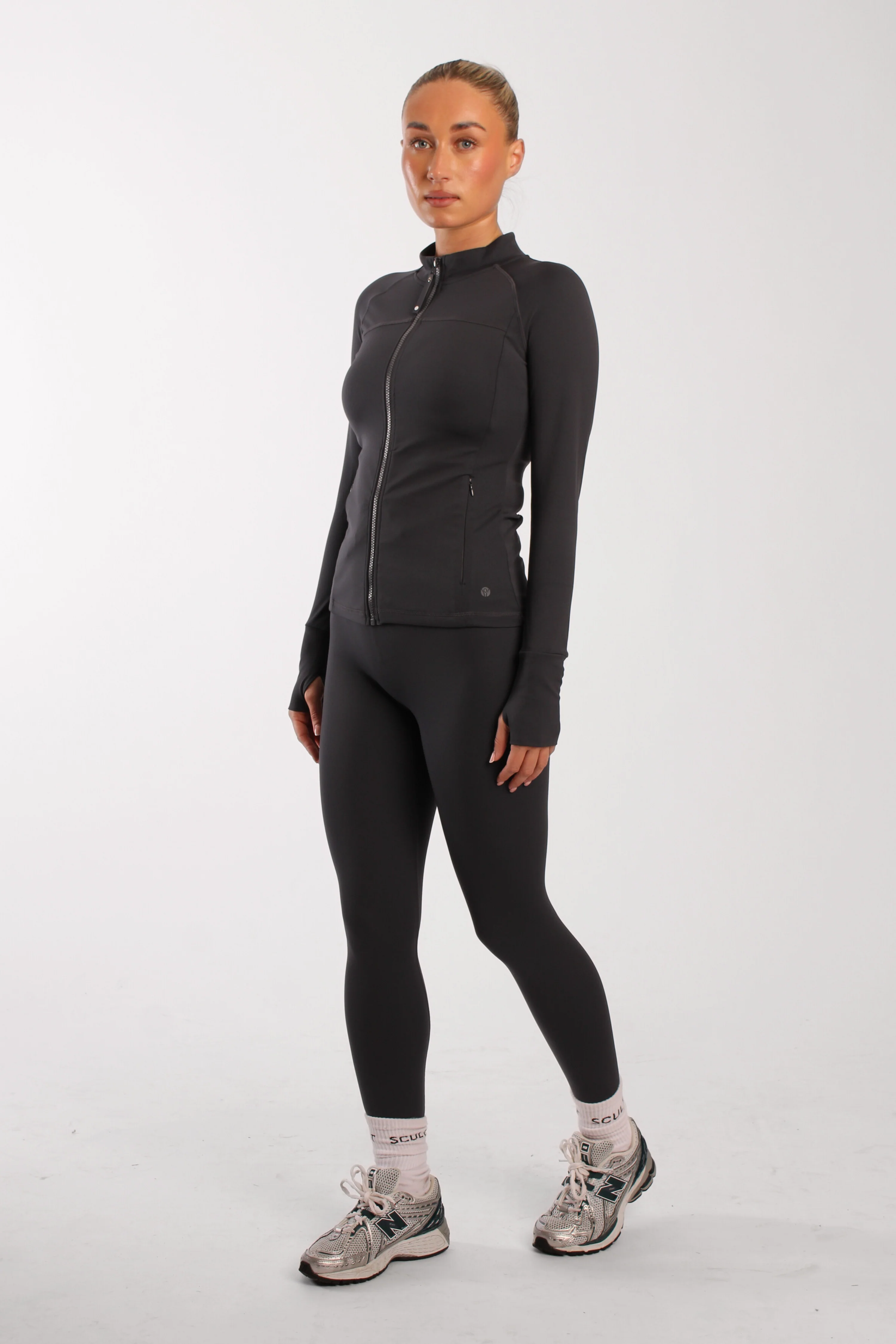 Reform Fitted Zip Through Jacket Shadow - Image 4