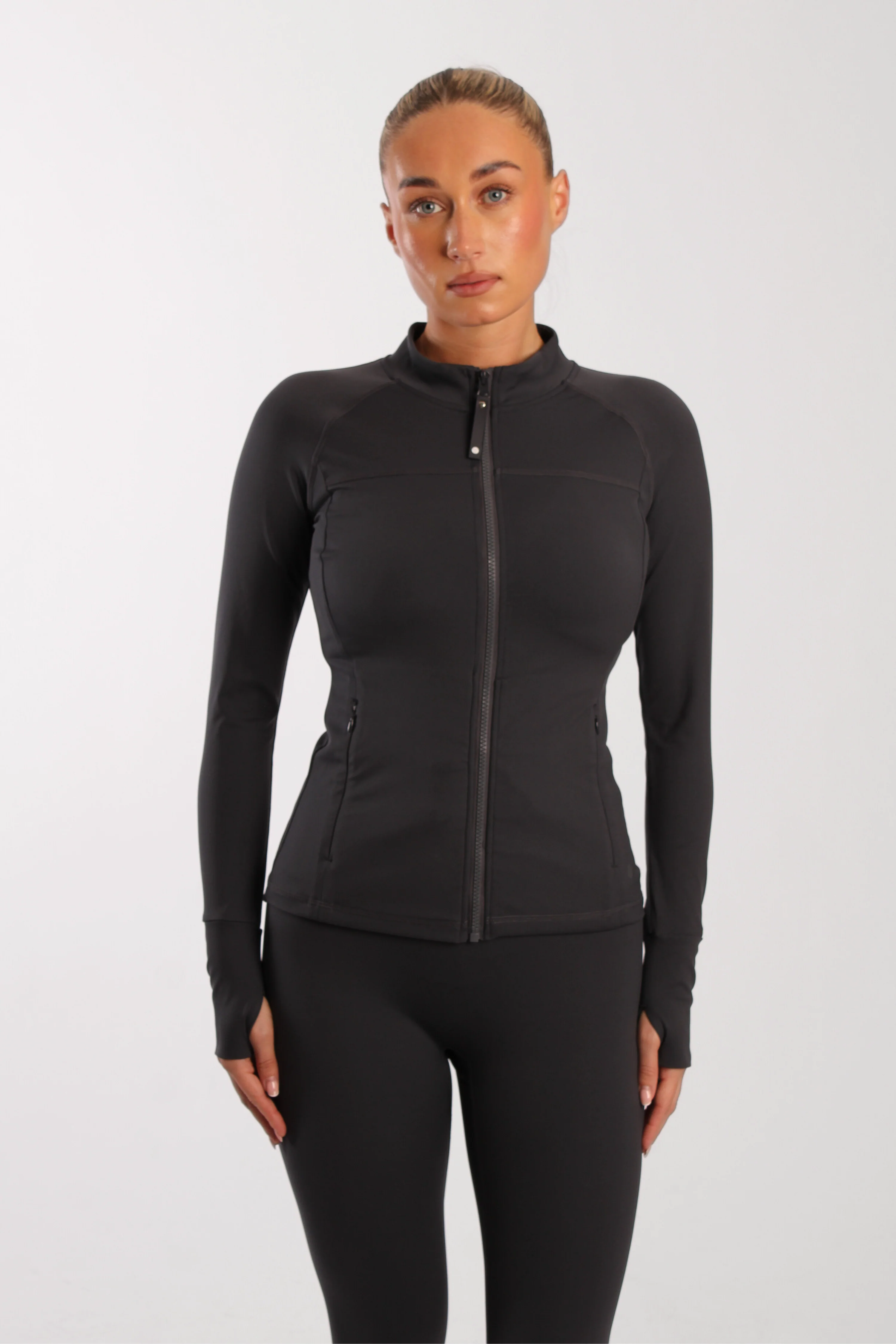 Reform Fitted Zip Through Jacket Shadow - Image 5