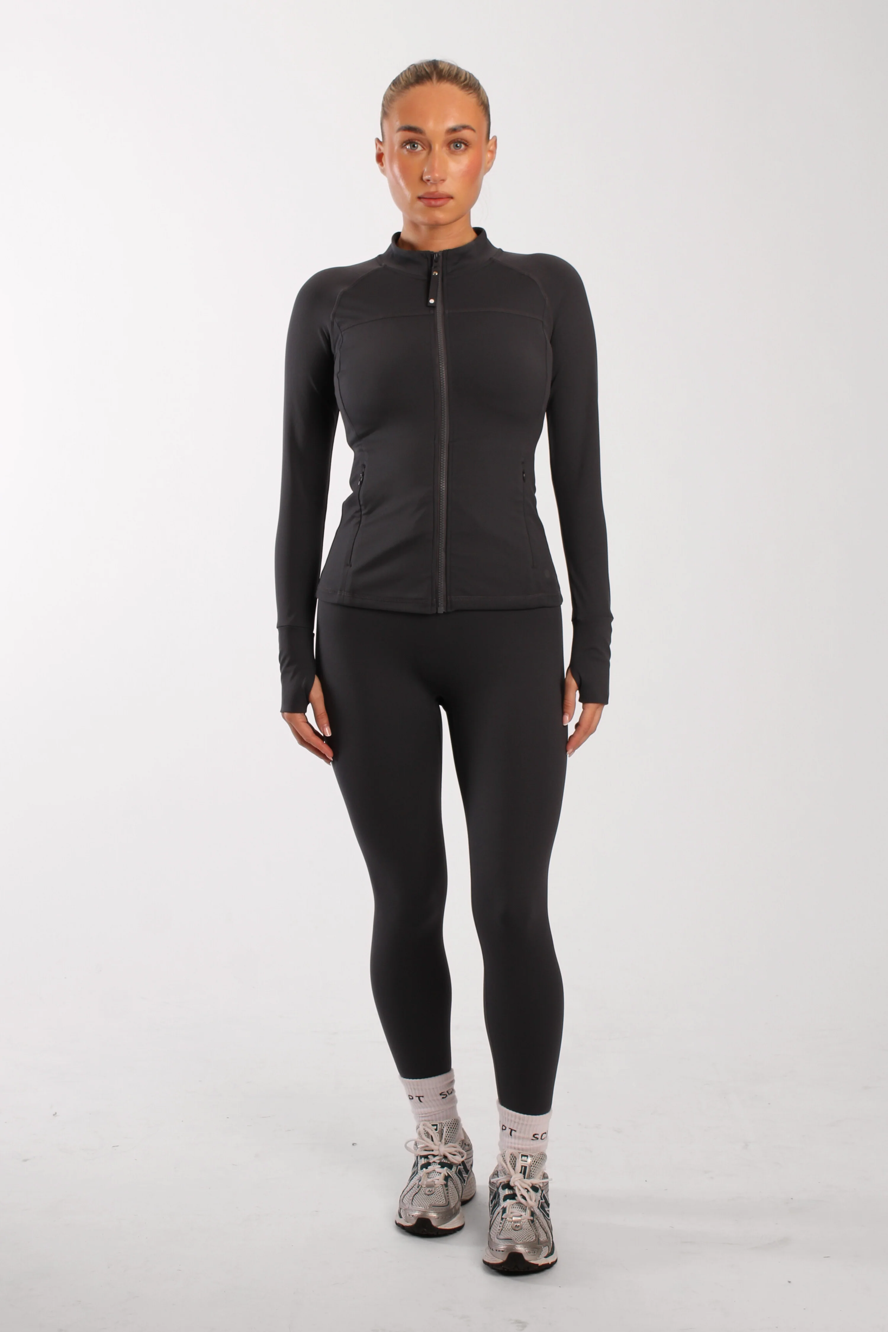 Reform Fitted Zip Through Jacket Shadow - Image 6