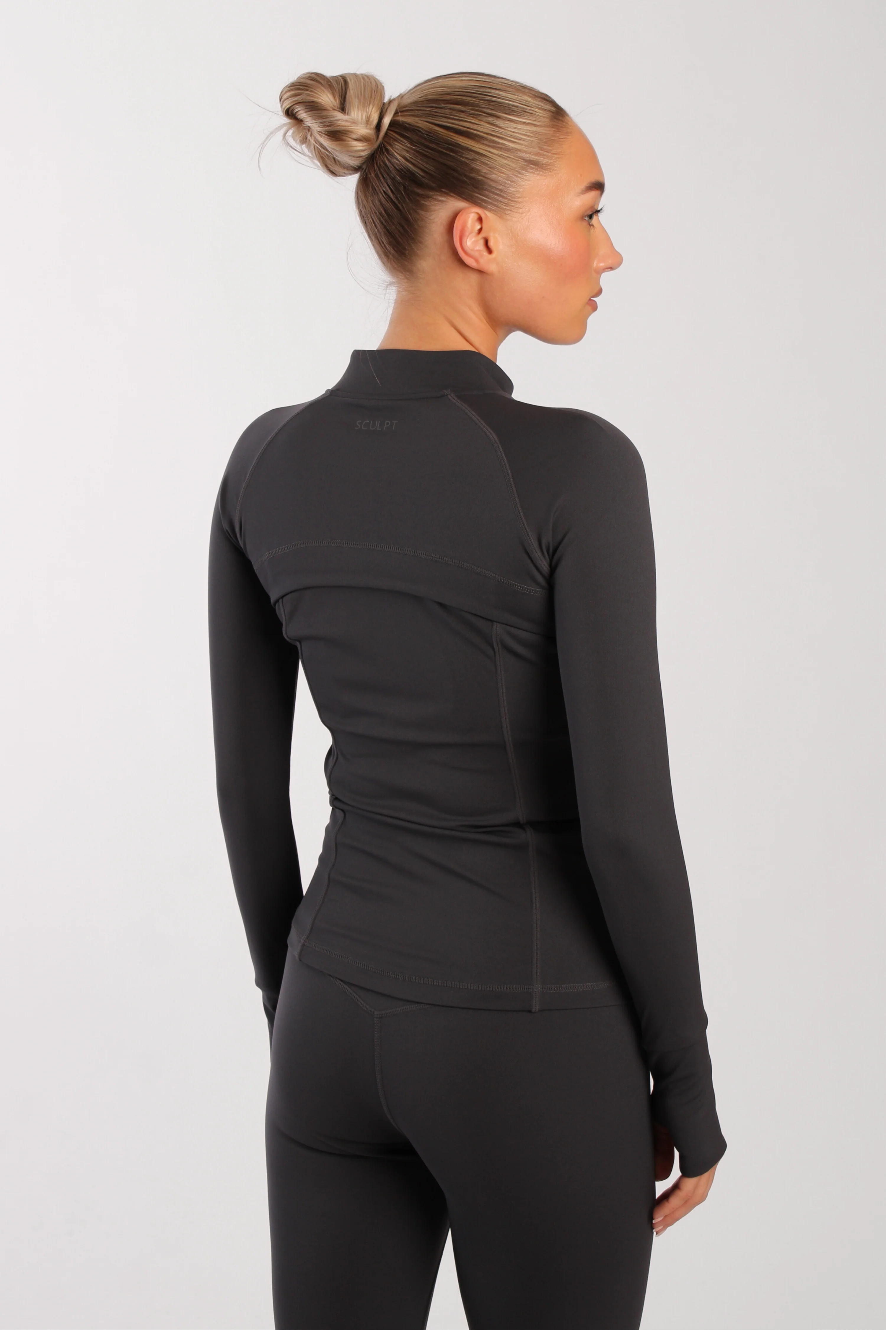Reform Fitted Zip Through Jacket Shadow - Image 7