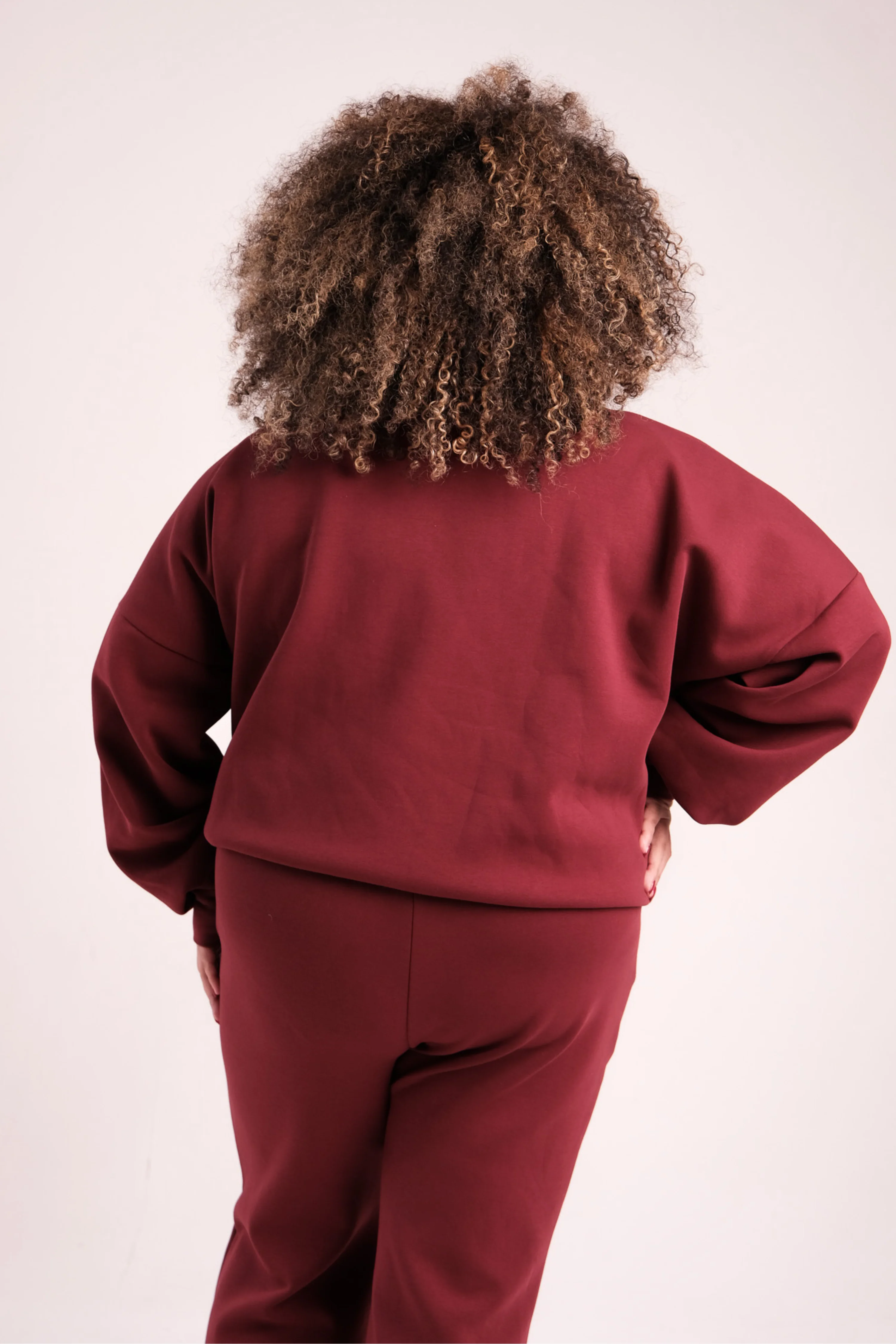 High Neck Oversized Jumper Scarlett - Image 6