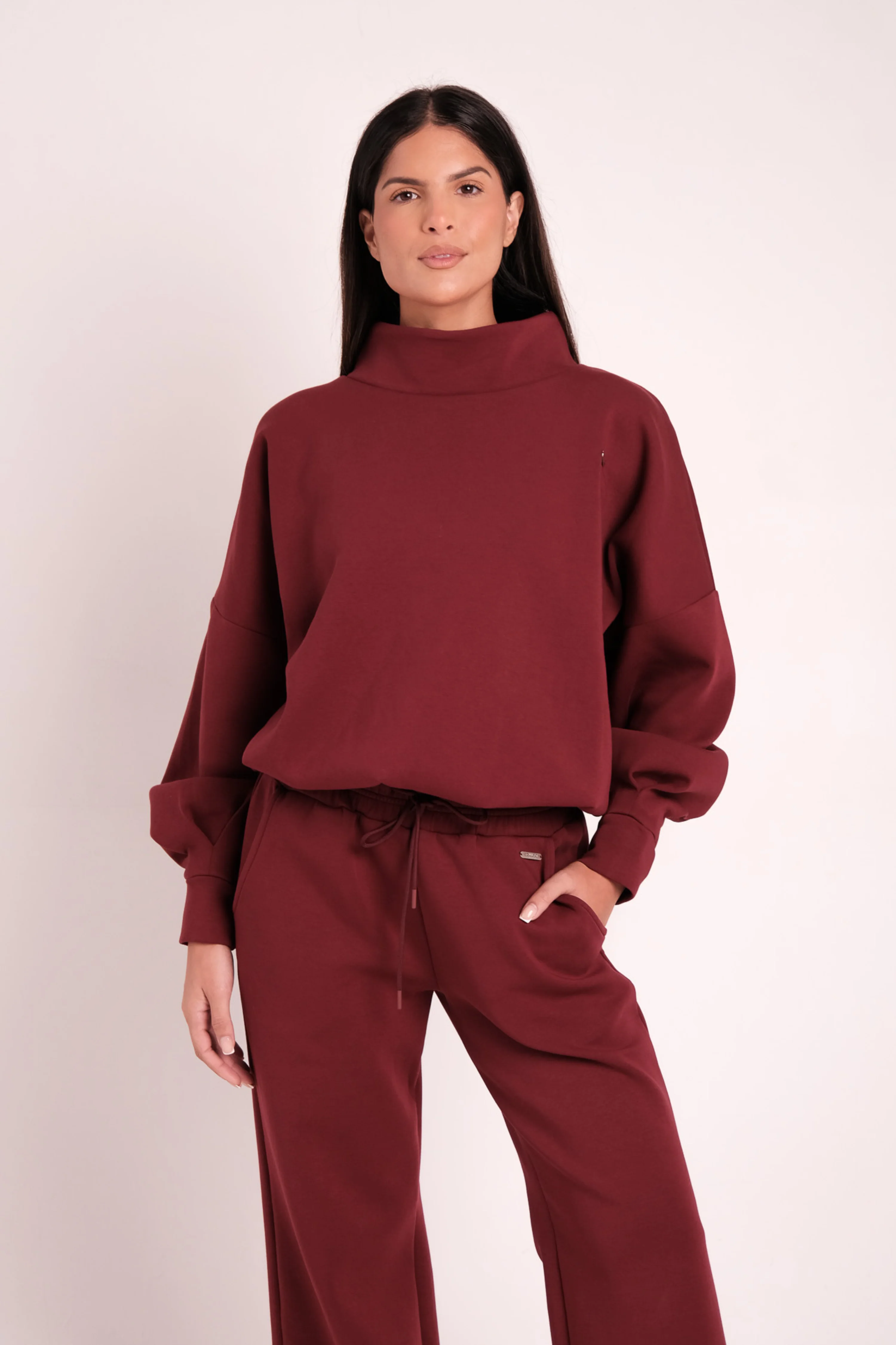 High Neck Oversized Jumper Scarlett - Image 9