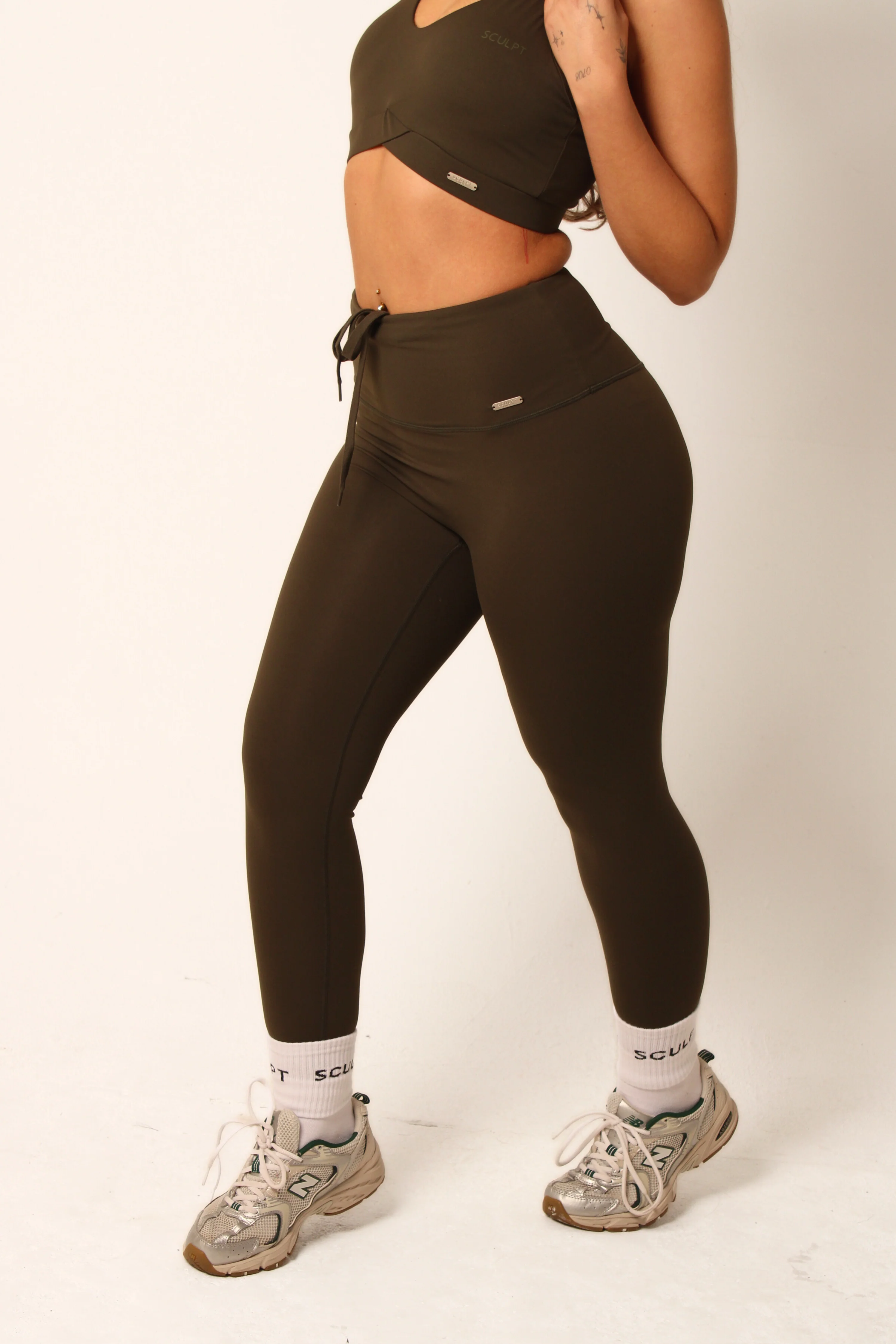 Hybrid High Waisted Leggings Ivy - Image 4
