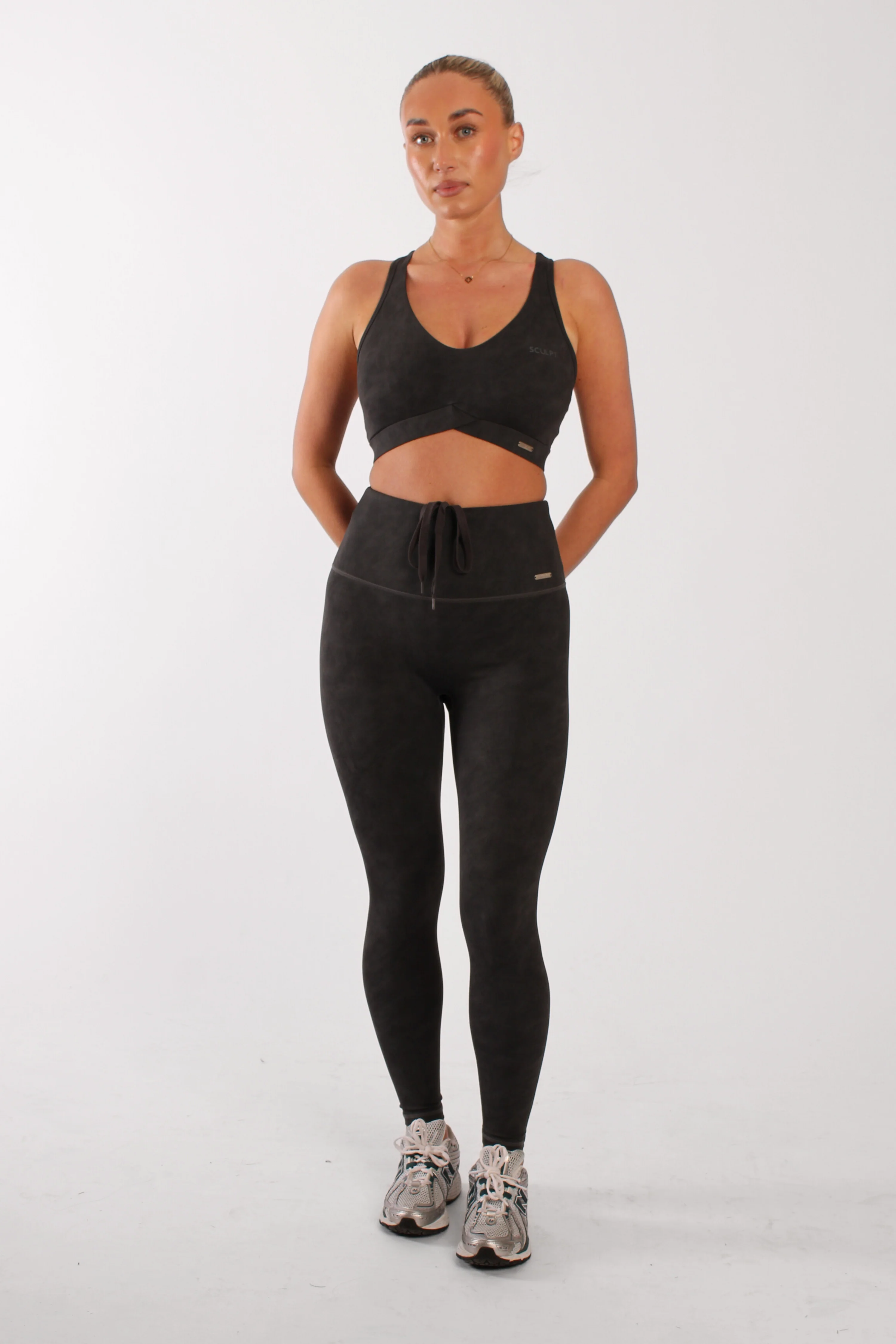 Hybrid High Waisted Leggings Storm