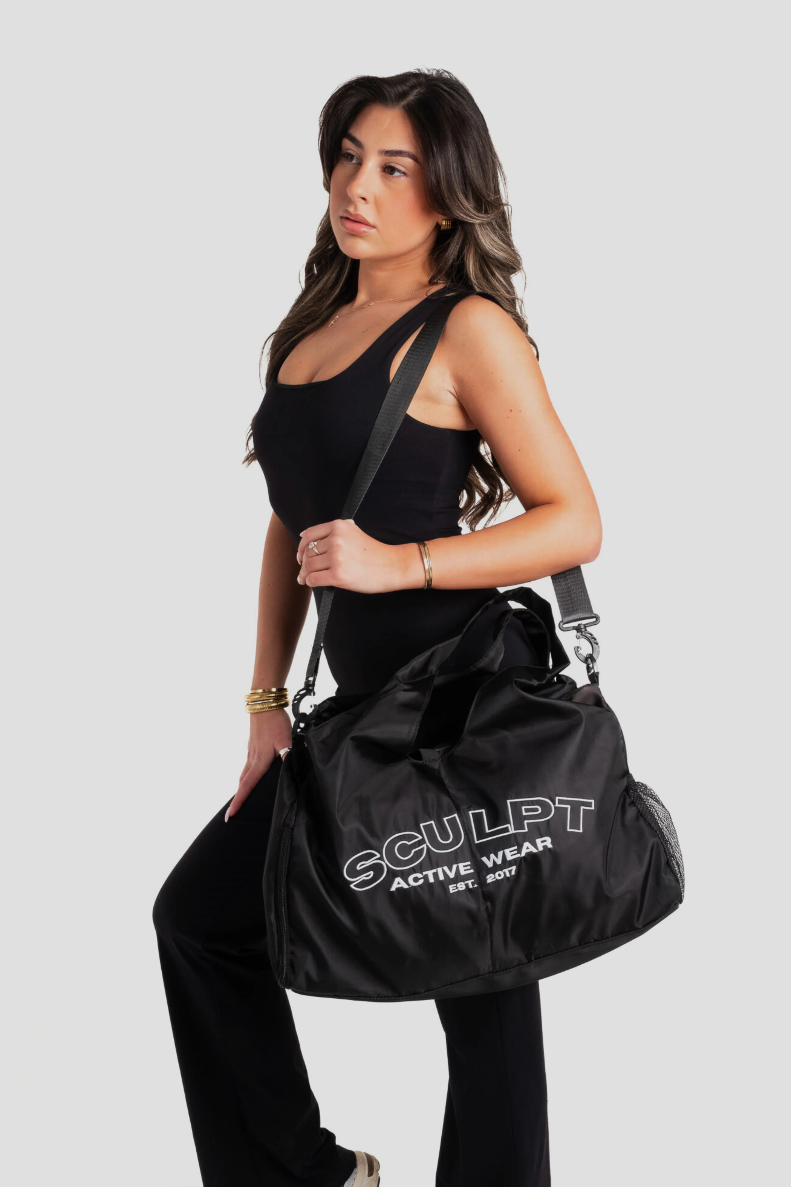 Performance Duffle Bag Black - Image 6