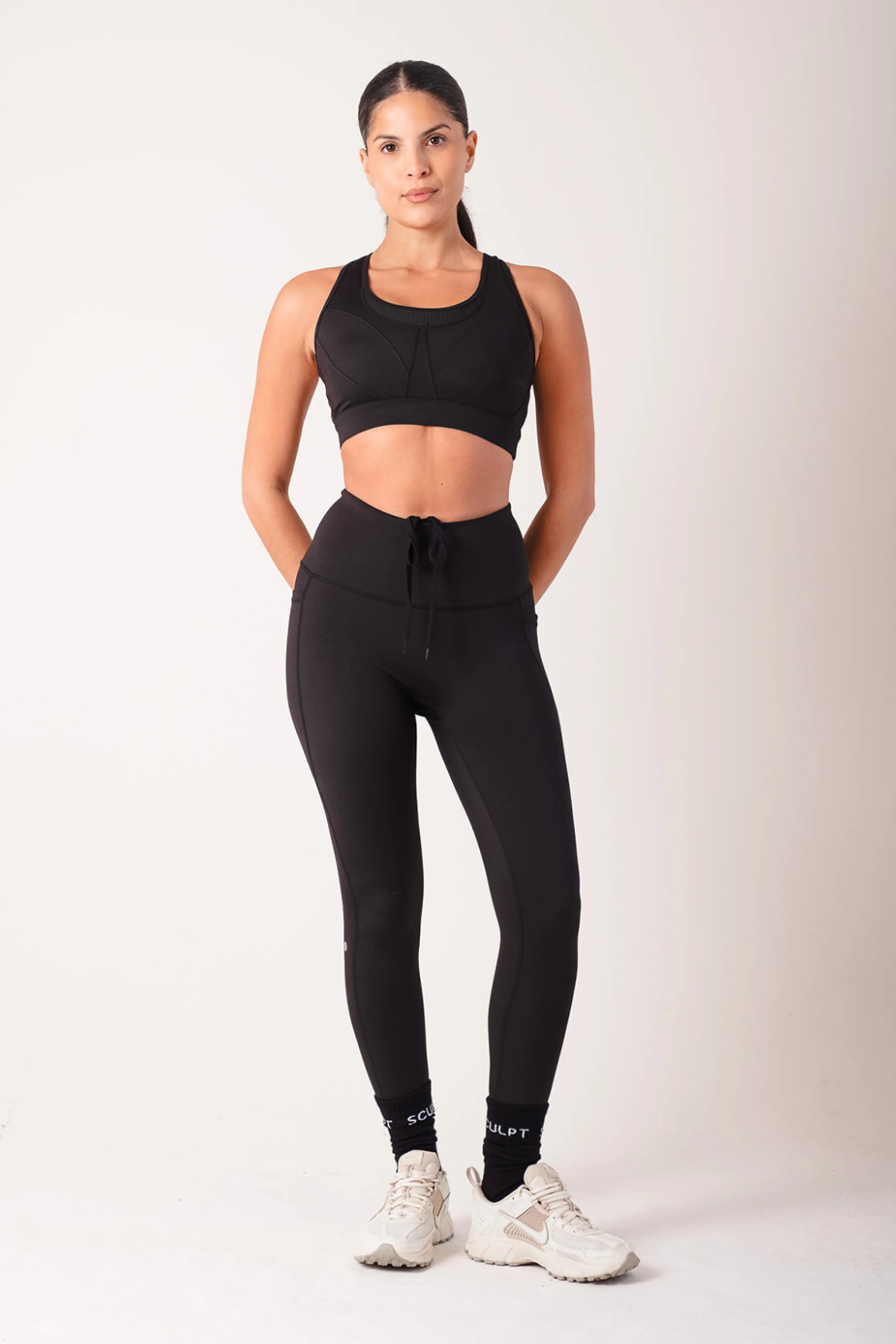 Performance High Waisted Leggings Black