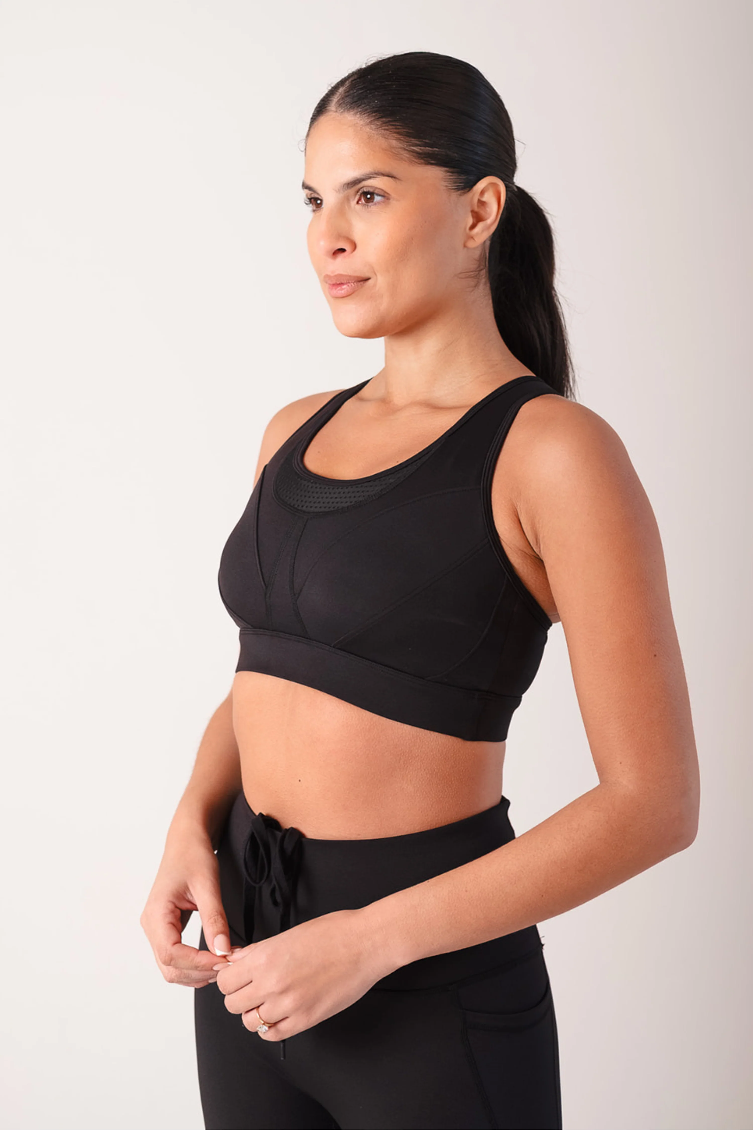 Performance Impact Sports Bra Black - Image 4