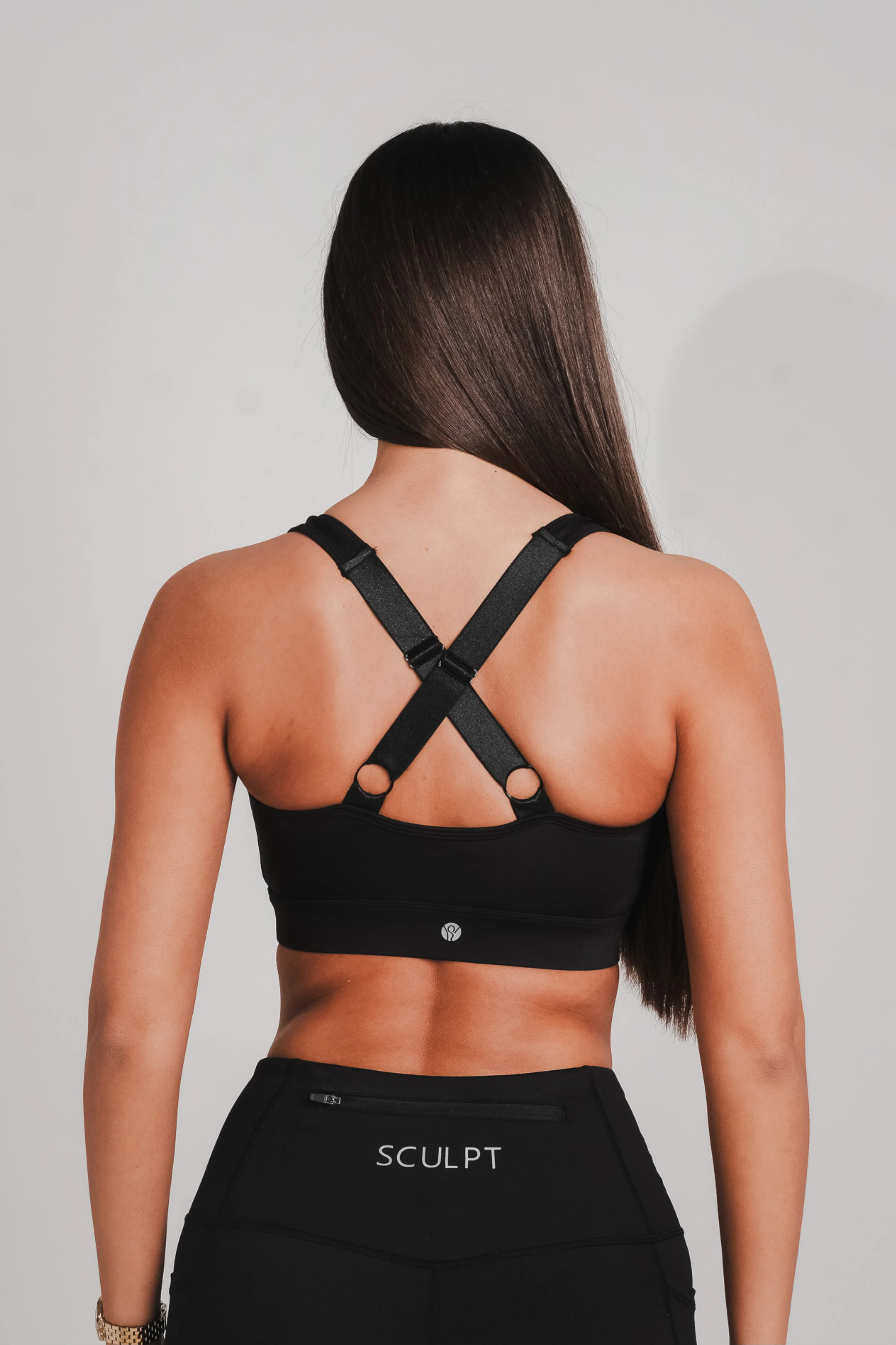 Performance Impact Sports Bra Black - Image 7