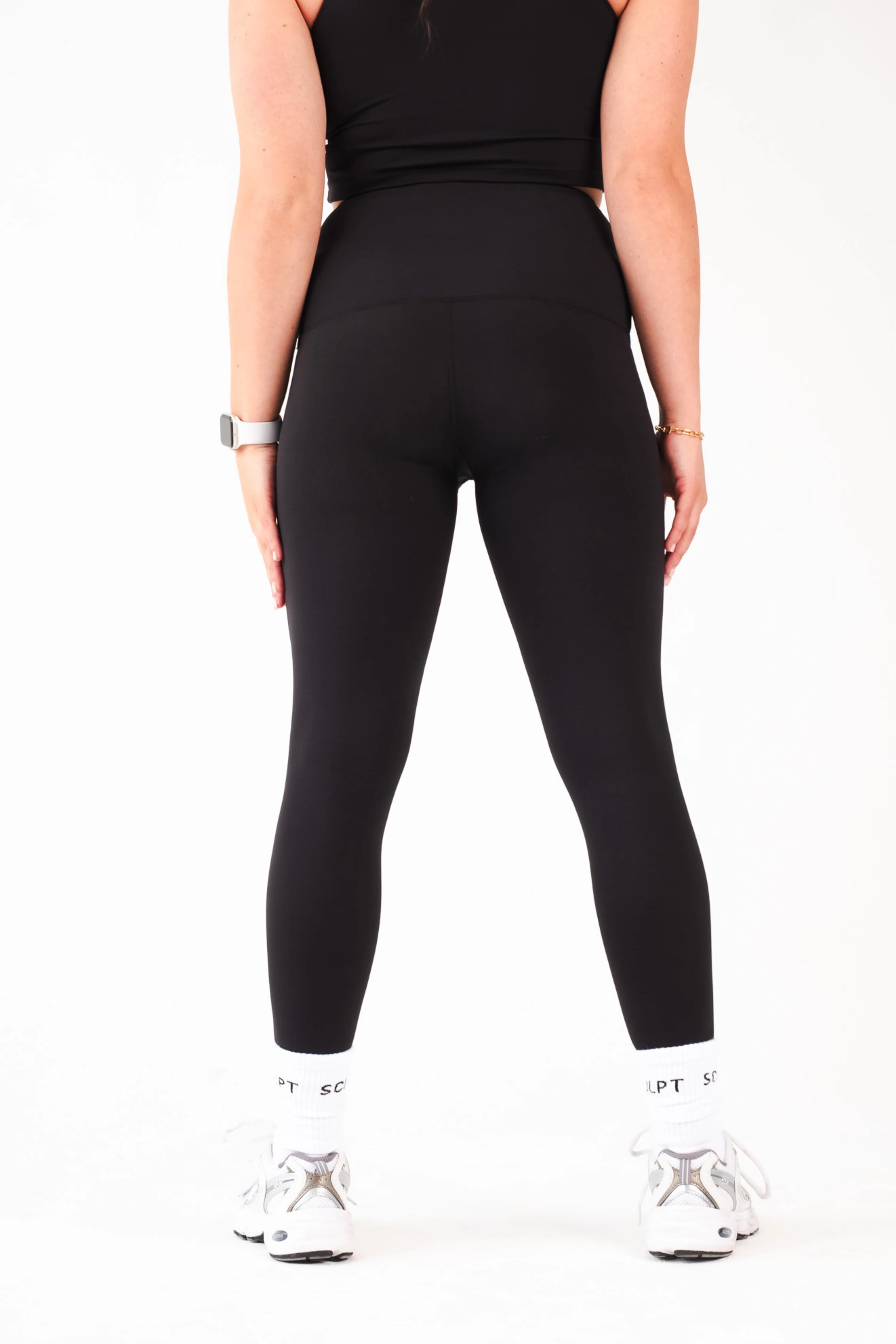 Original High Waisted Leggings Black - Image 11