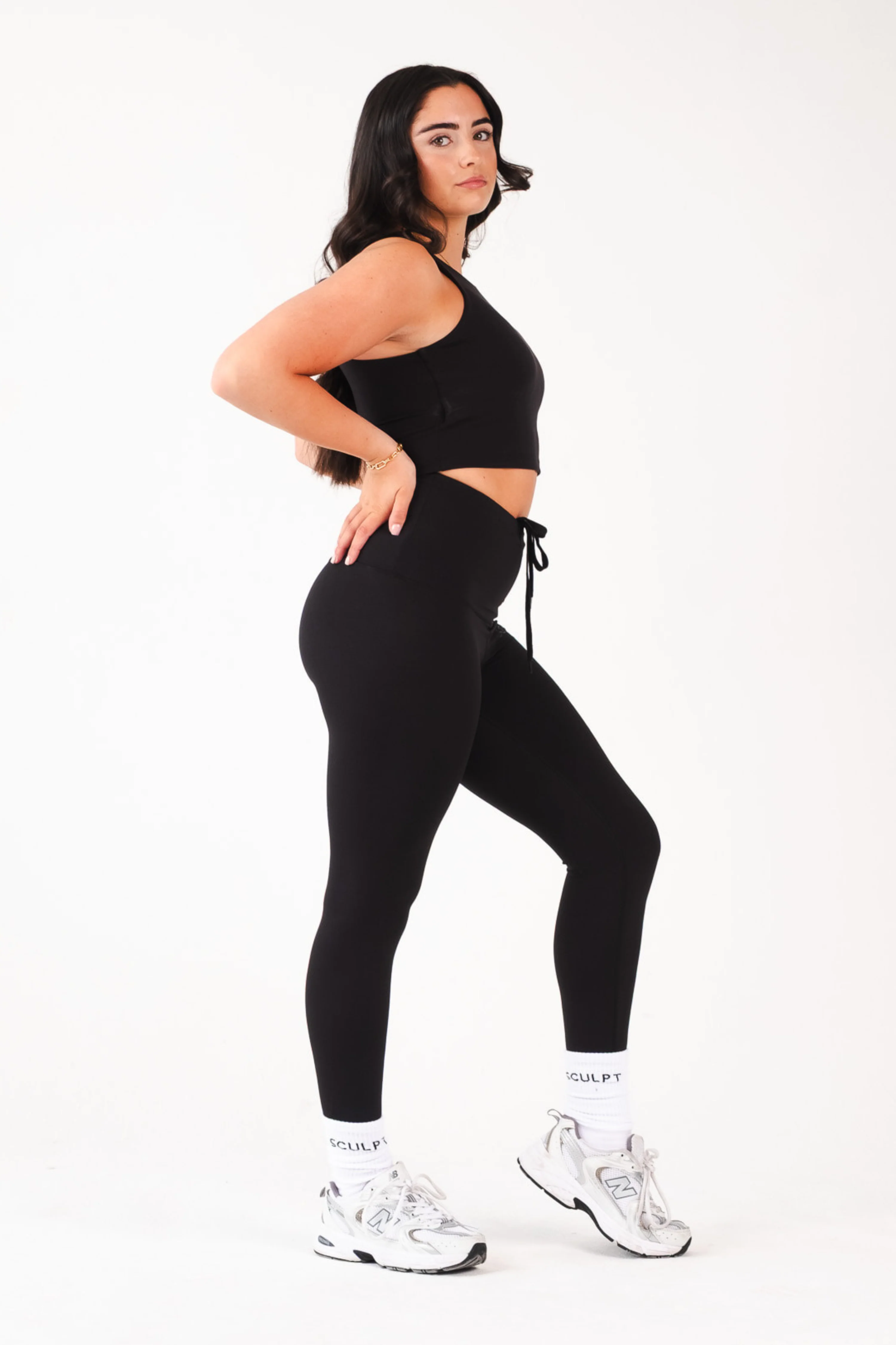 Original High Waisted Leggings Black - Image 14