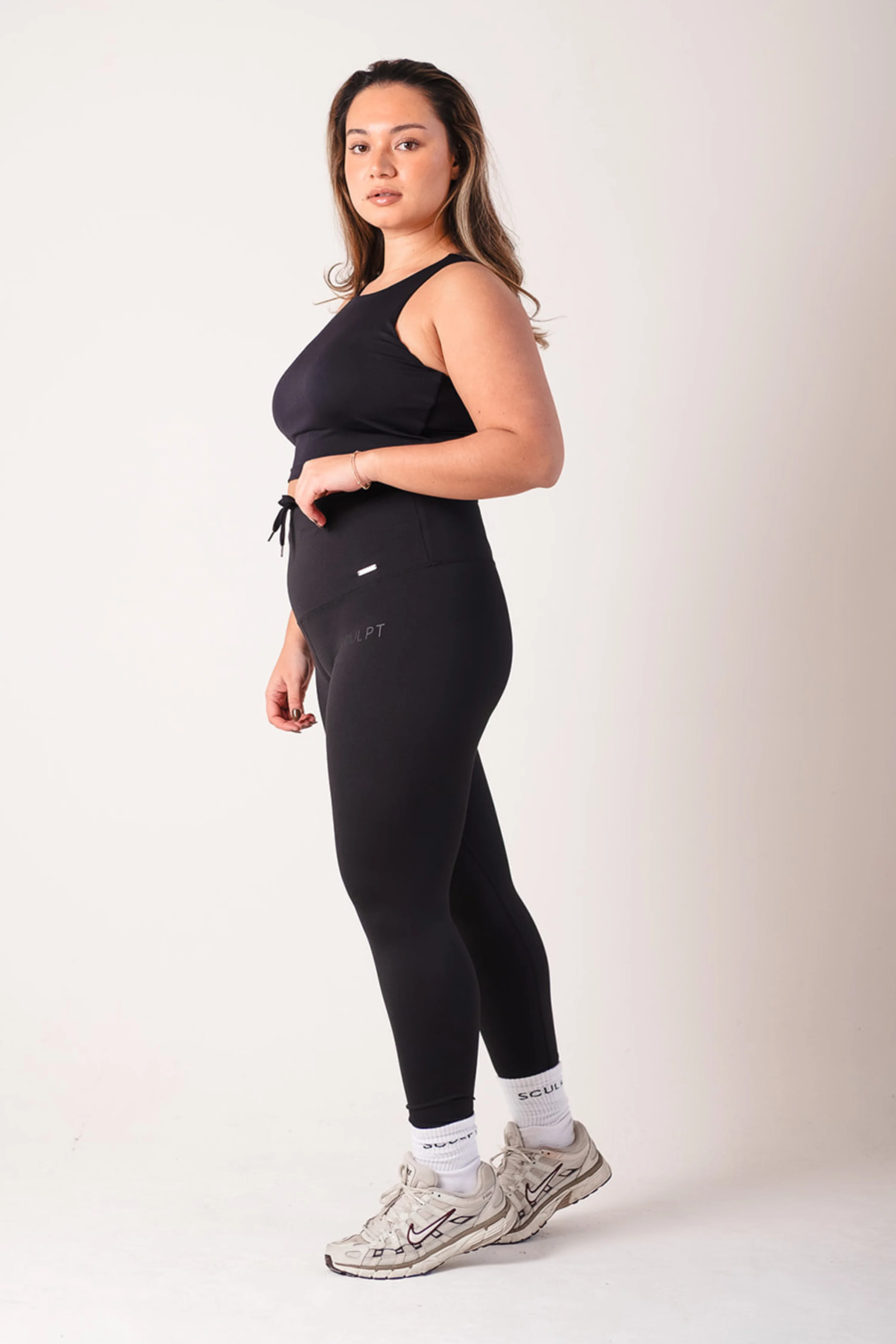 Original High Waisted Leggings Black - Image 3