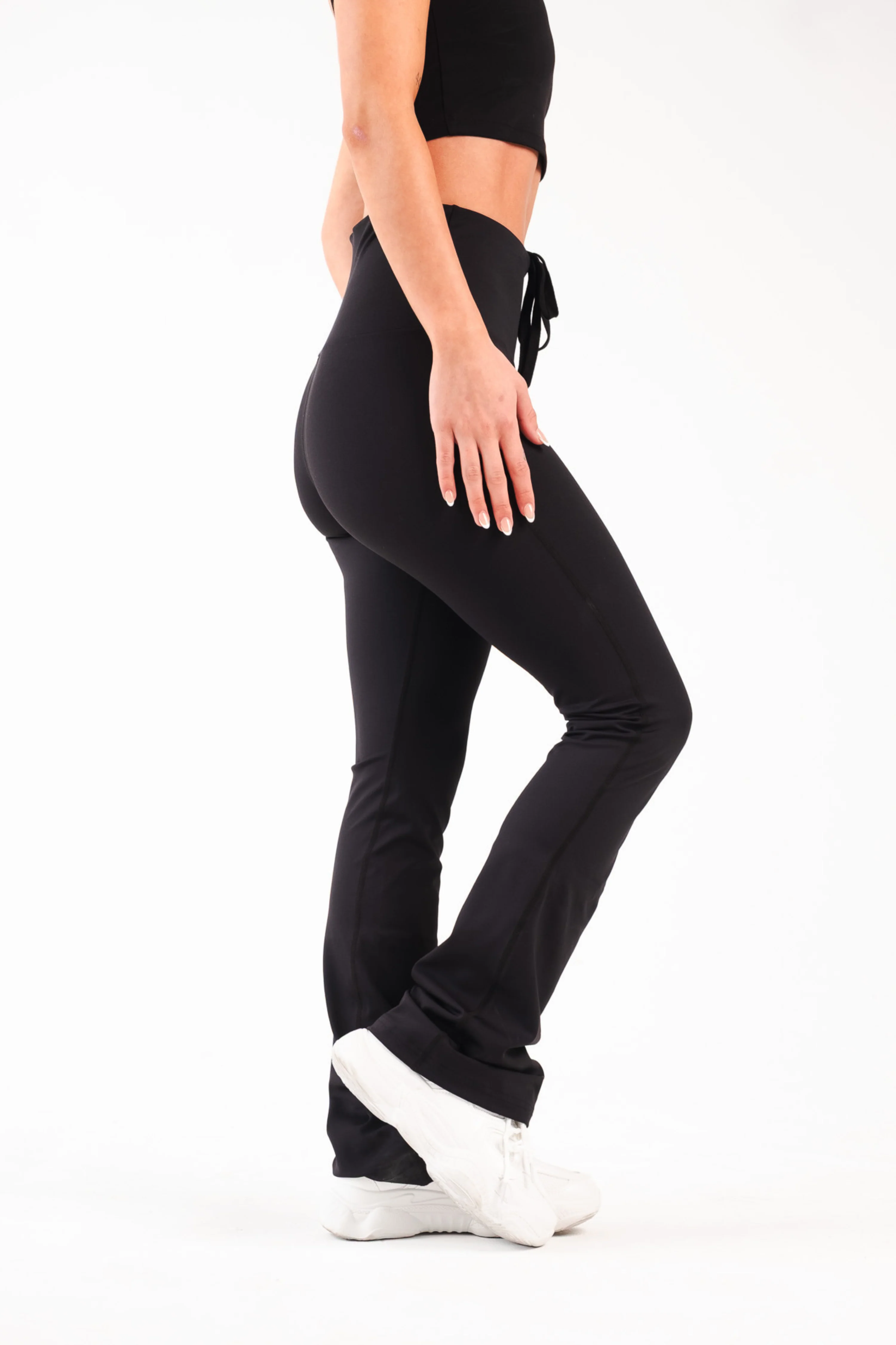 Original Signature High Waisted Flares Black - Image 10