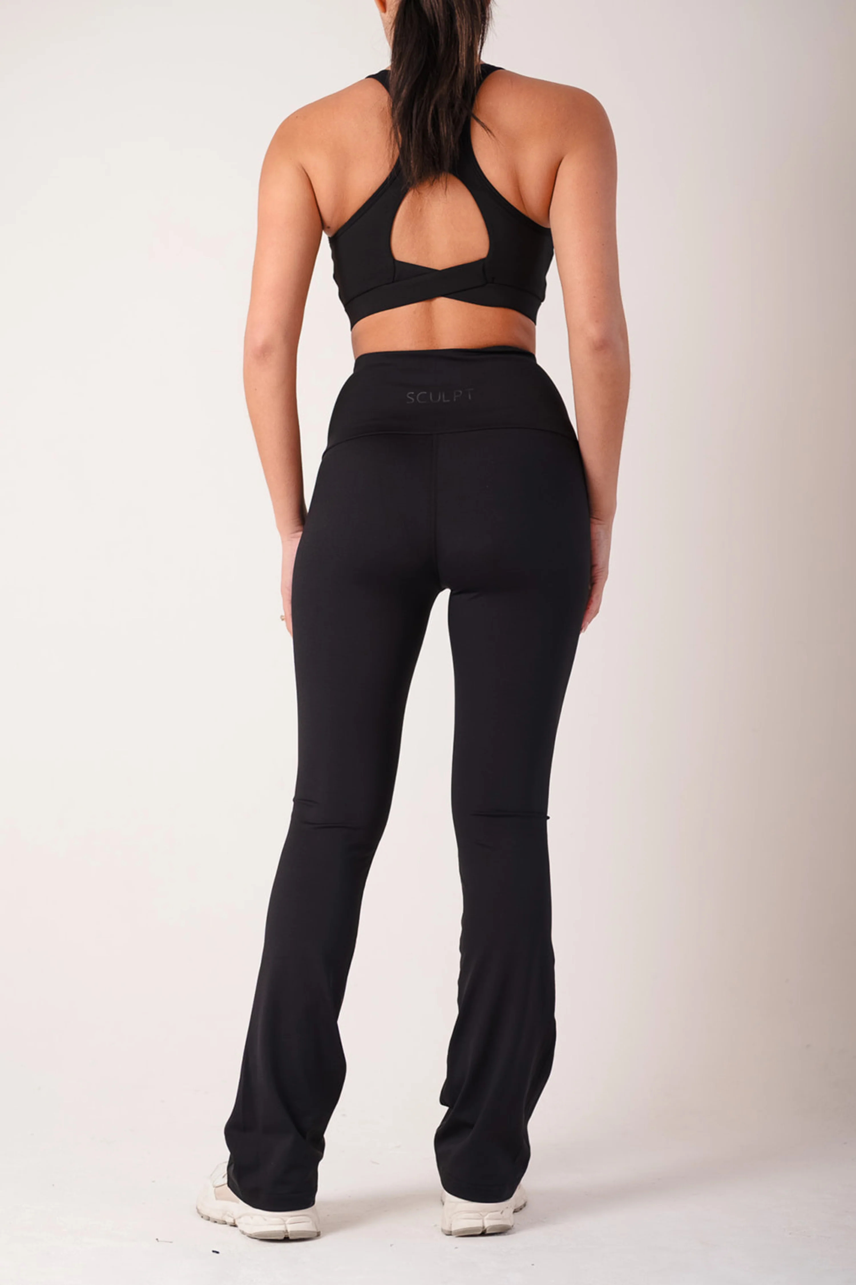 Original Signature High Waisted Flares Black - Image 4