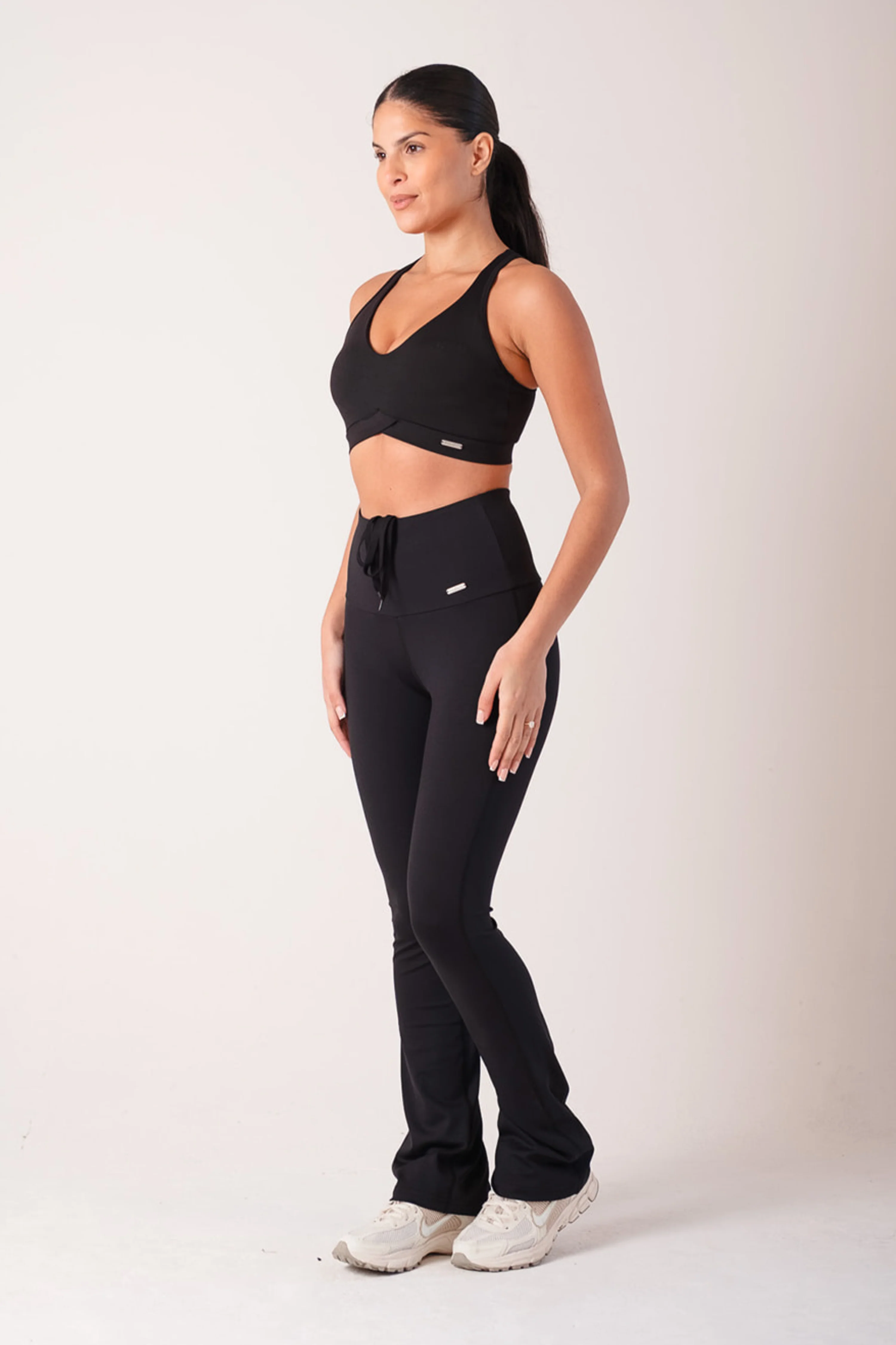 Original Signature High Waisted Flares Black - Image 5