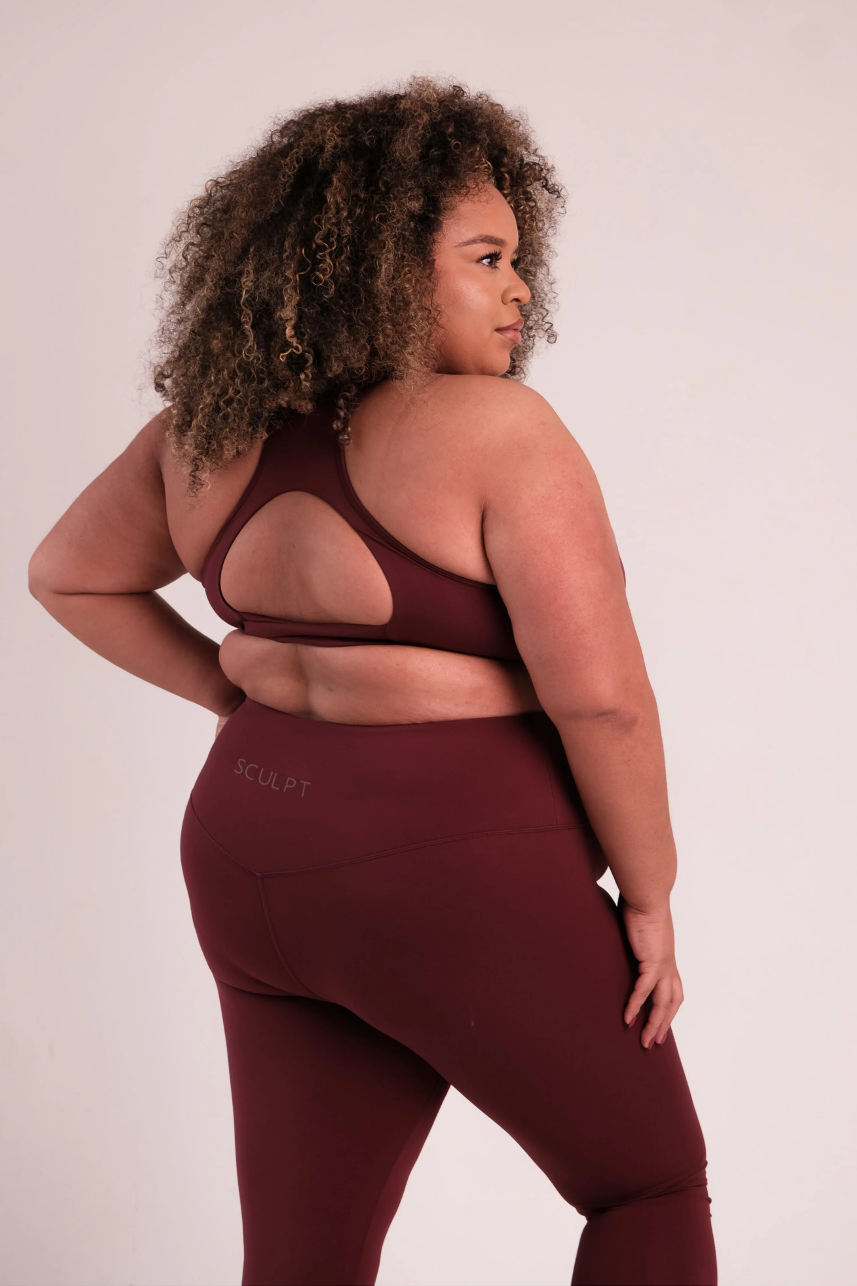 Tierra Sports Bra Wine - Image 7